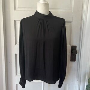 Maison D' Amelie | High-Neck Blouse